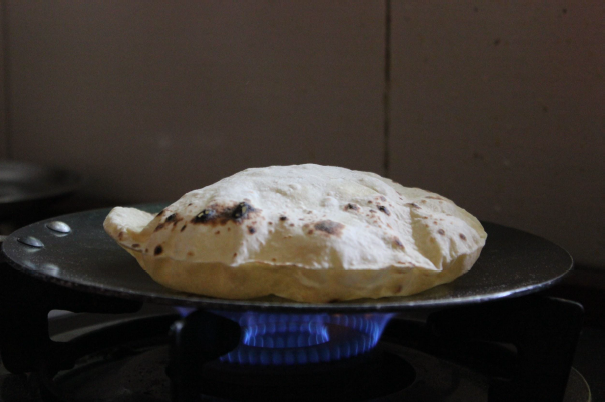 Il Roti, pane tipico indiano