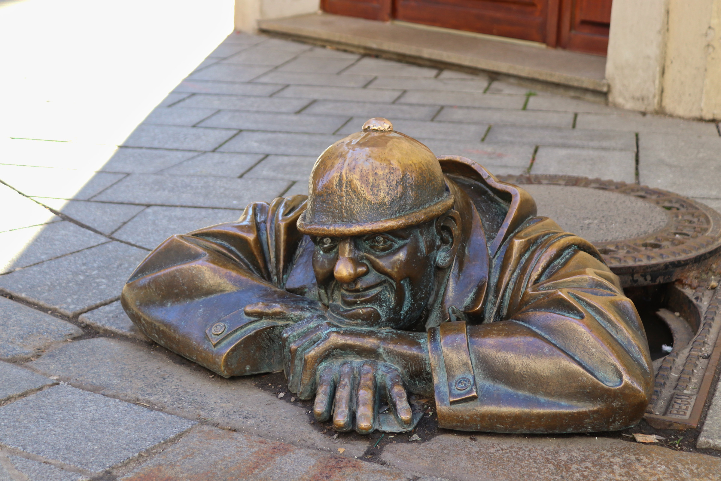 cumil man at work bratislava