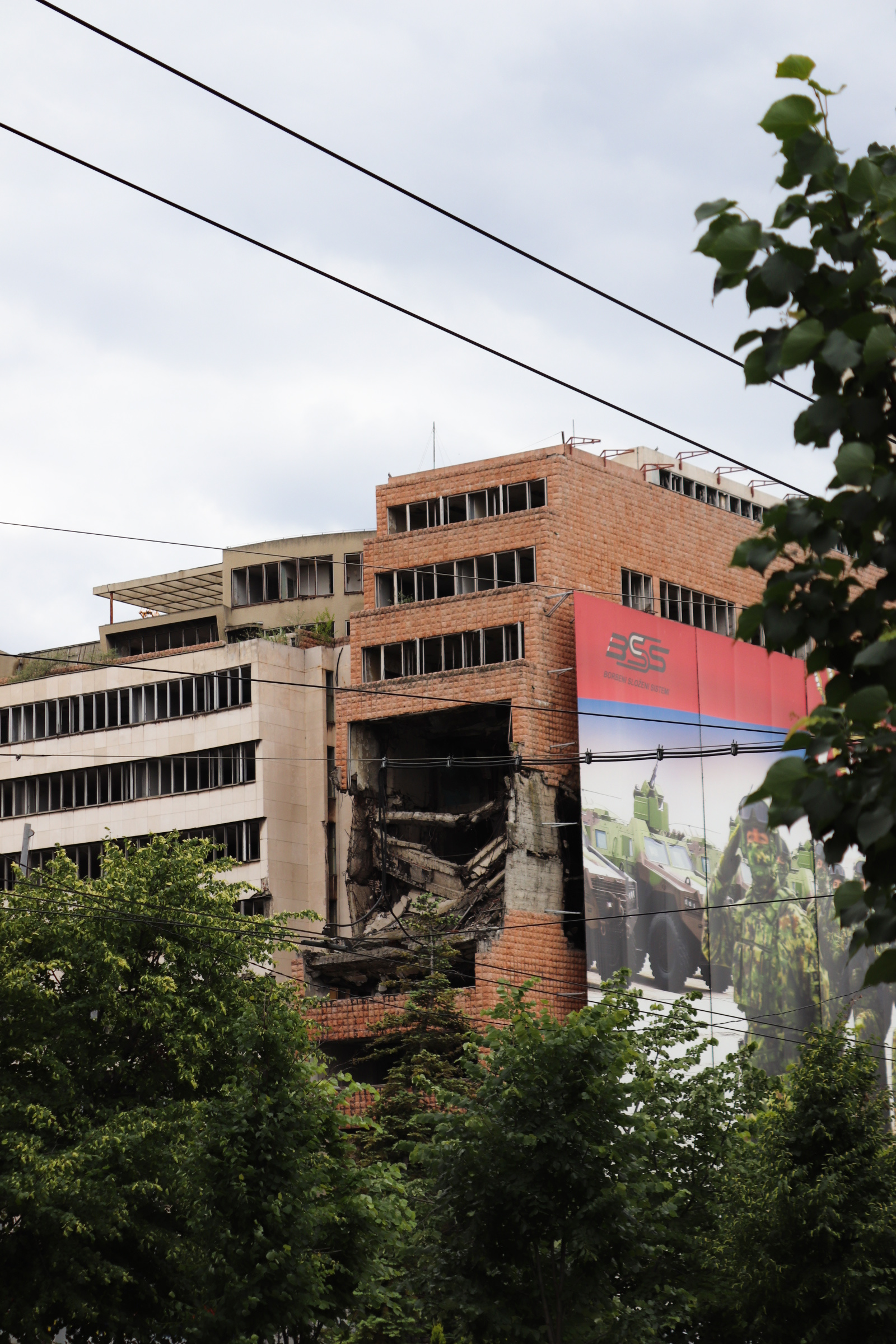 Belgrade bombed building, Generalstab