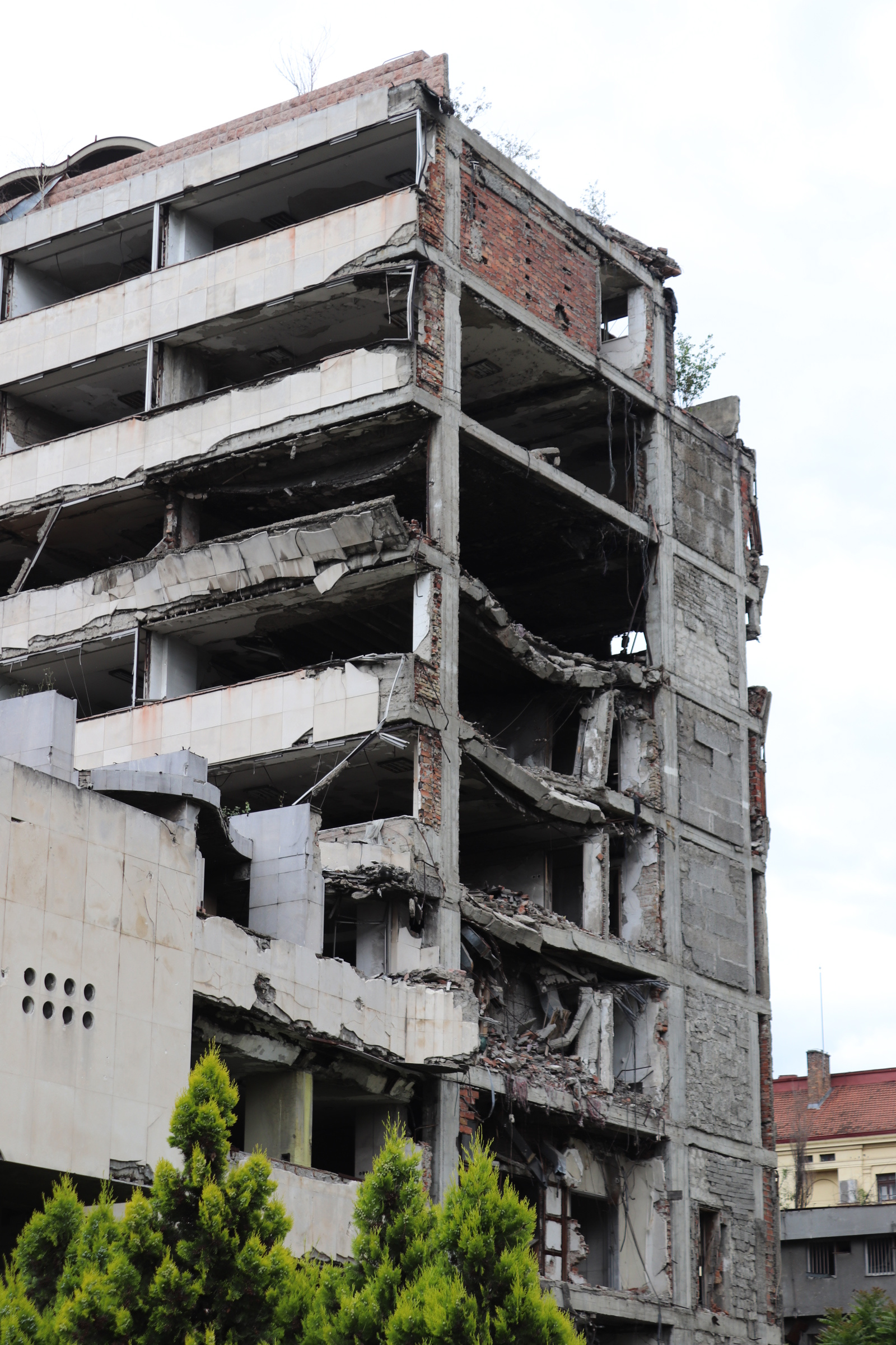 Belgrade bombed building, Generalstab