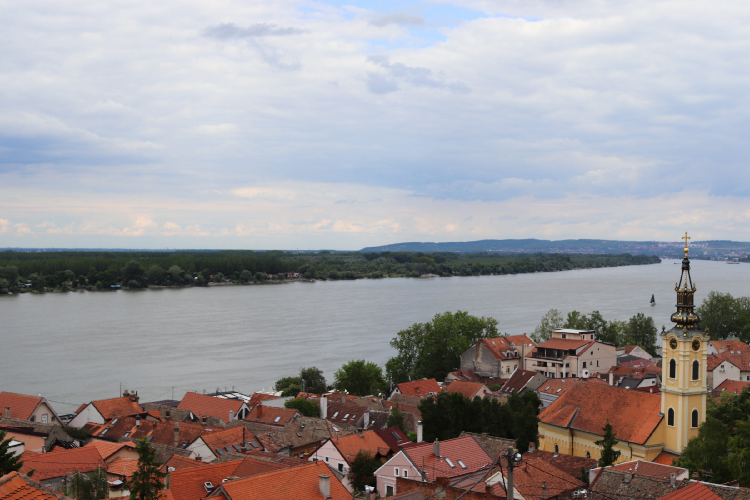 view on zemun from gardos tower