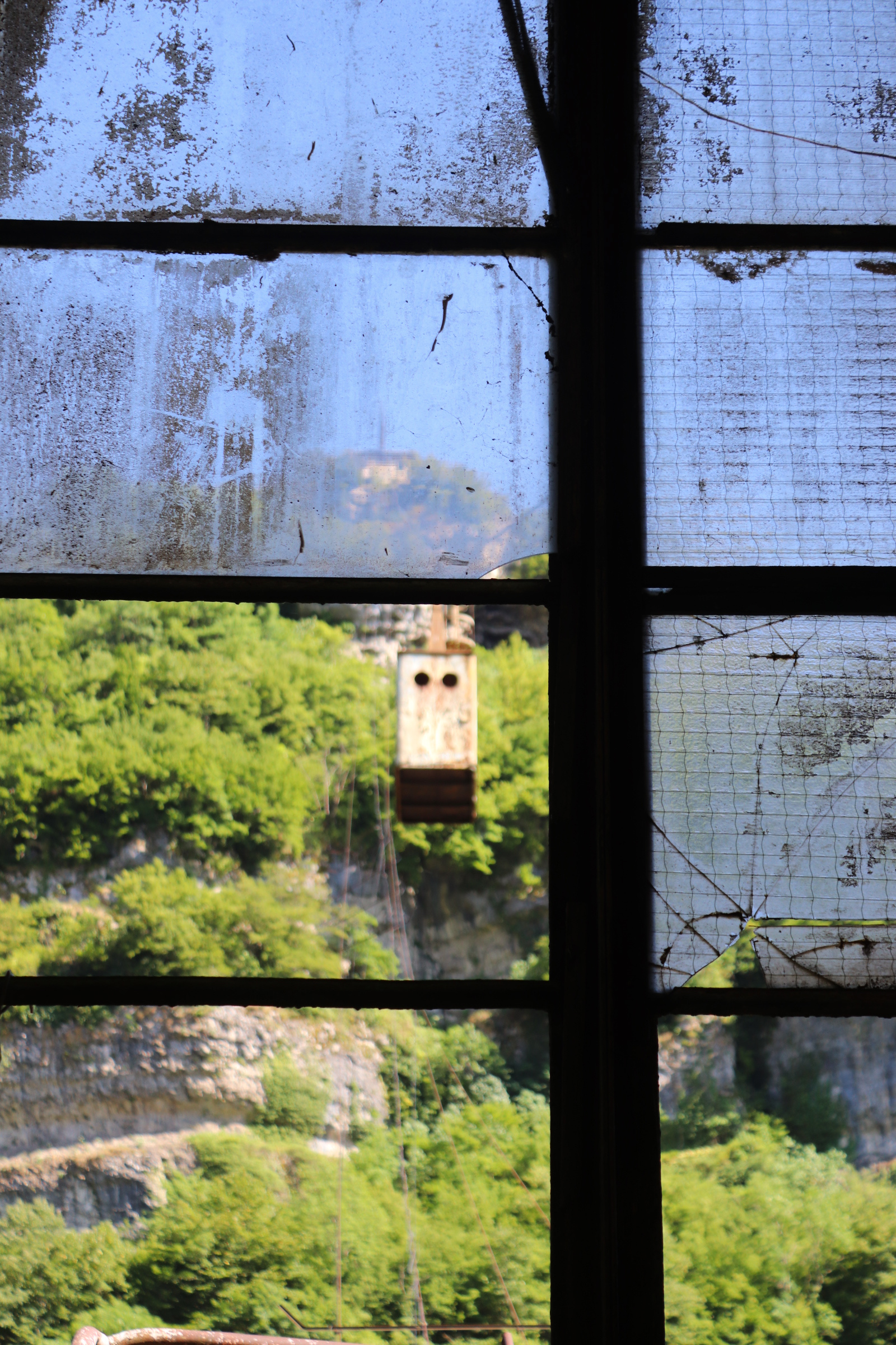 old cabin in chiatura, georgia