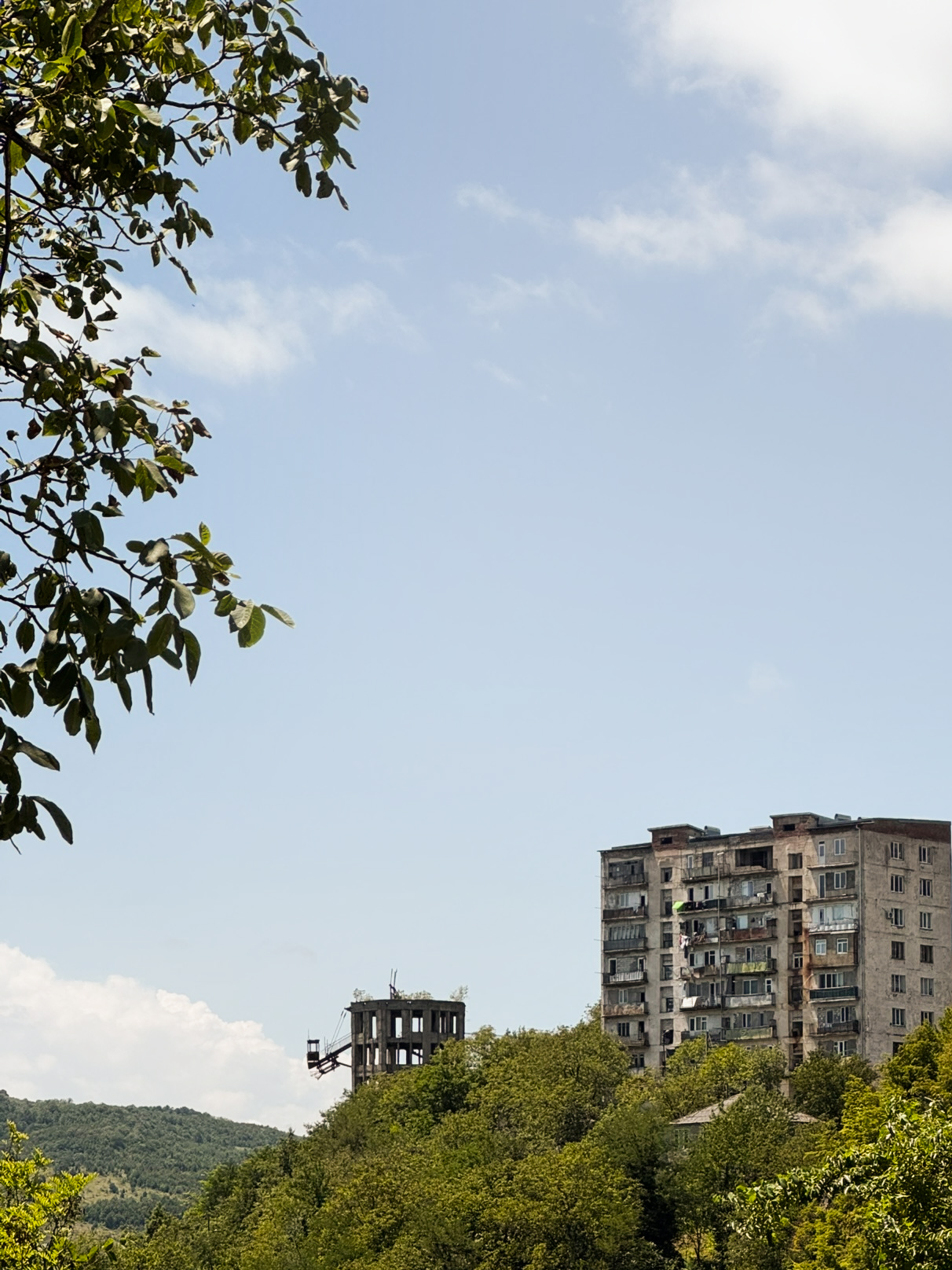 chiatura old cableway station